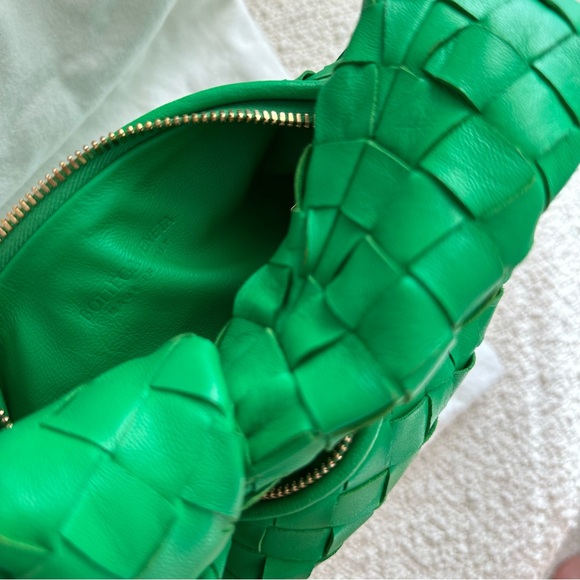 Bottega Veneta Nappa Intrecciato Mini Jodie Parakeet Green Handbag - Picture 9 of 15